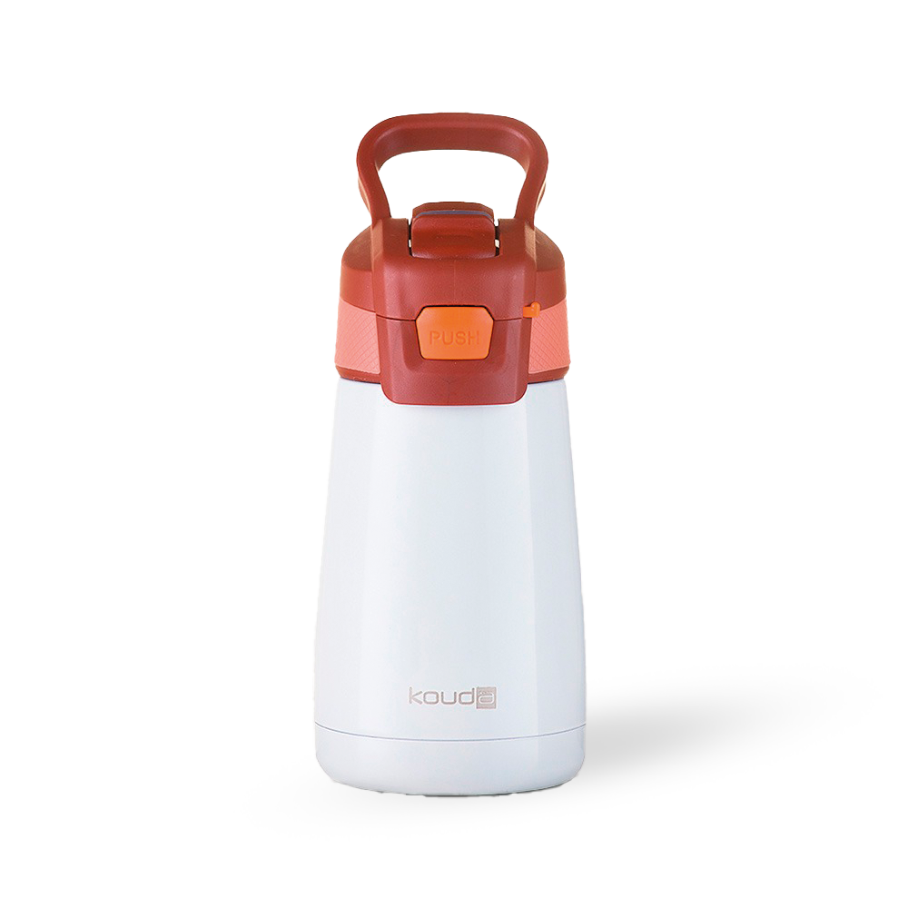 Garrafa-Termica-Inox-Kouda-Kids-350ml-Oka-Branca - sombra